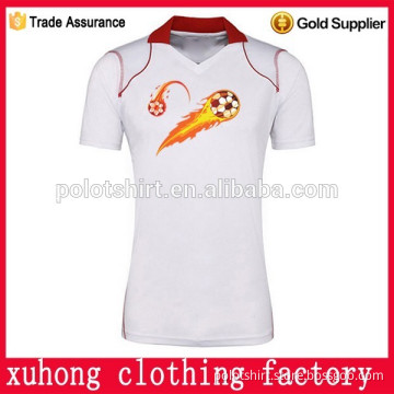 american football training jersey with collar polo neck
